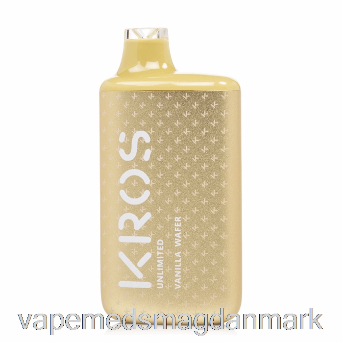 Engangs Vape Danmark Kros Ubegrænset 6000 Engangs Vanilje Wafer